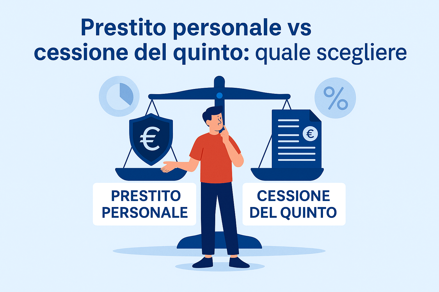 Prestito personale contro cessione del quinto quale scegliere