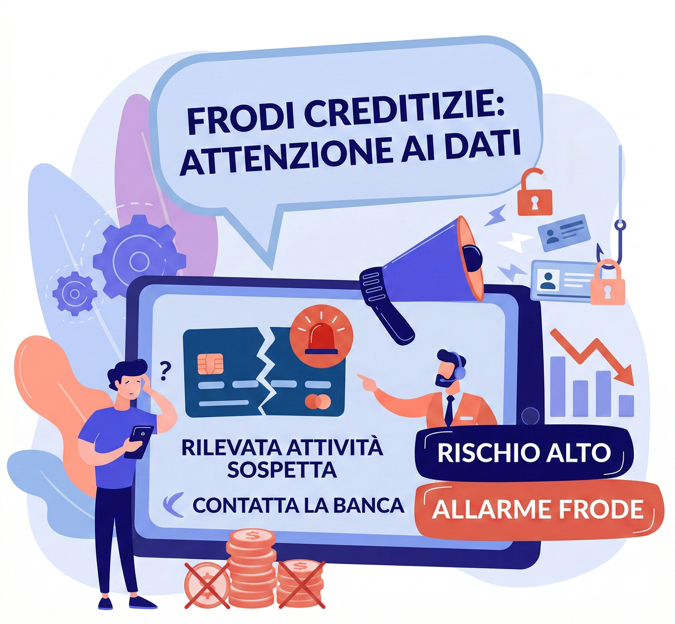 Frodi creditizie: cosa sono e come difendersi dai finanziamenti truffa